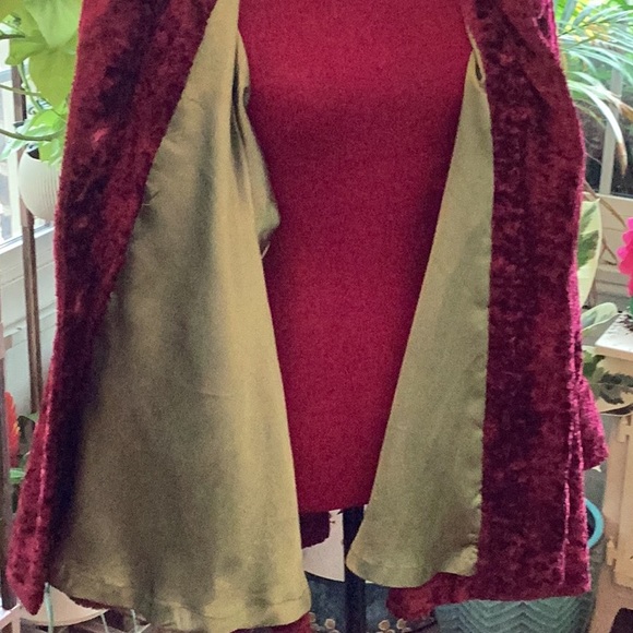Handmade artisan fall jacket from A Fair in the Park Shadyside Pittsburgh Pa - Picture 15 of 16